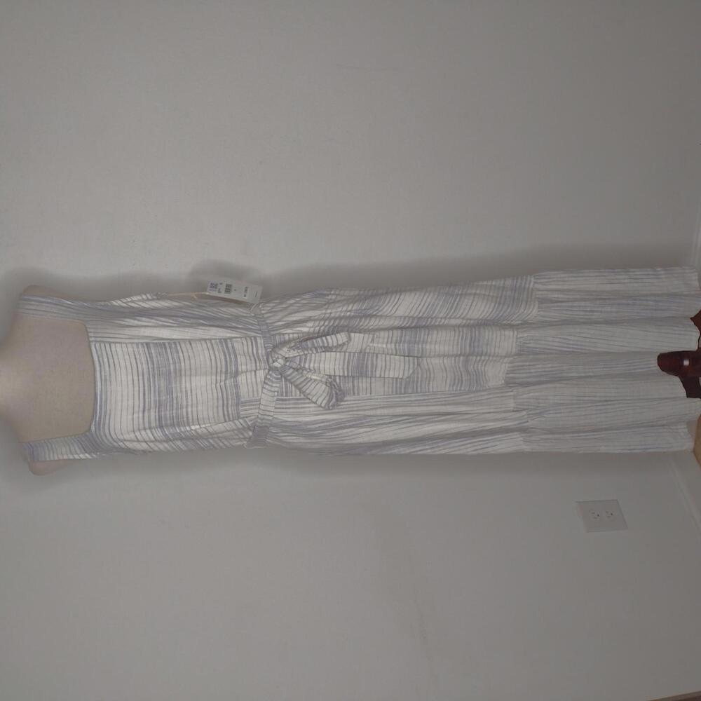 NWT Splendid Women's White/Blue Dress Size Medium